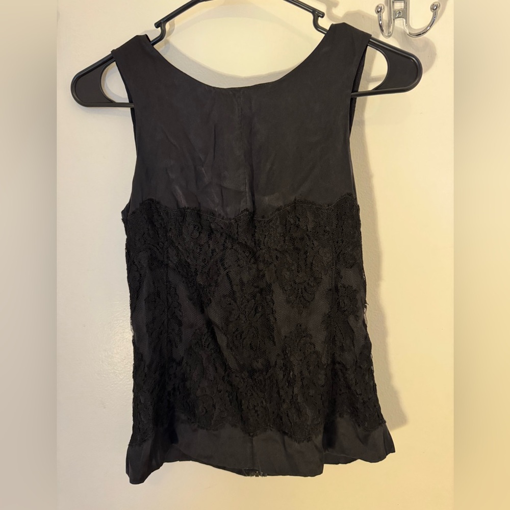 D&G Black Lace Tank Top